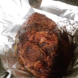 Wild boar neck