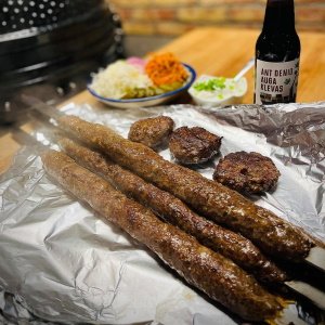 Lebanese lamb kebab