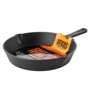 Cast iron frying pan