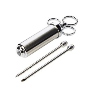 Stainless steel marinade injector