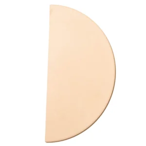 Half-moon heat deflector