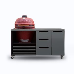 Grill table  “Carbon Grey” (pre-order available)