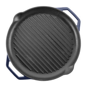 Cast Iron Grill Pan Grand Feu (blue)